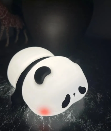 Panda luz noturna para crianças com temporizador